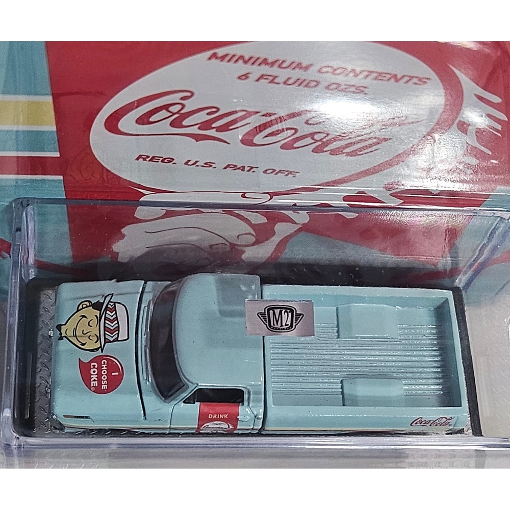 1969 Ford F-100 Ranger Truck‎ "Coca Cola" 1:64 Model M2 Machines 52500 NEW - Picture 12 of 14